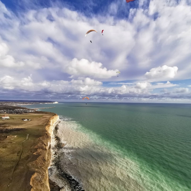 Hermosas vistas de la costa 