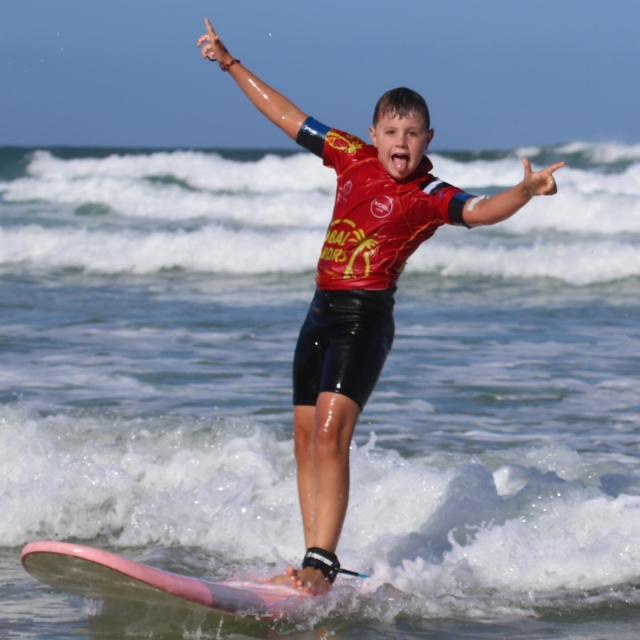 Surfing Kid
