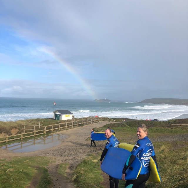 Surfea con la familia