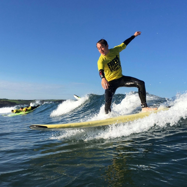  Aprendiendo a surfear 