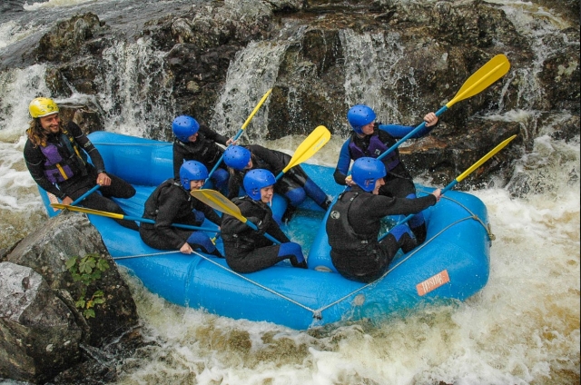  Aventura en el río Tummel