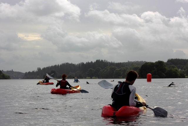 Aventuras en kayak en Loch Ken