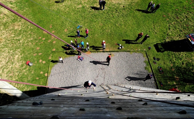 Disfruta de una sesión de escalada