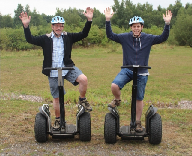 ¡El Segway siempre es divertido!