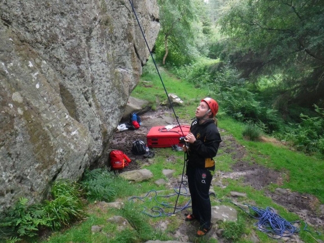  Las sesiones de escalada en roca son divertidas 