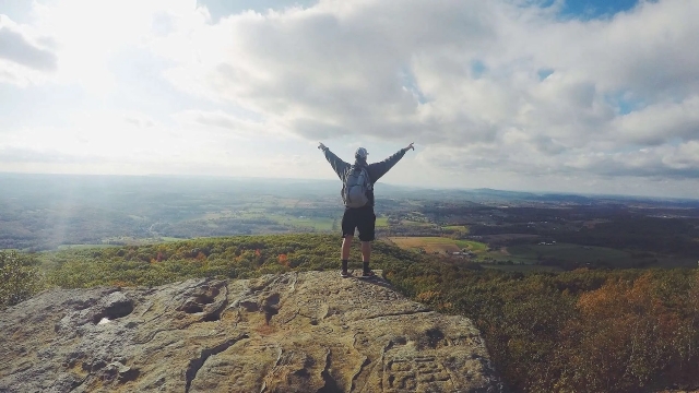  Disfrule de las impresionantes vistas desde la cima