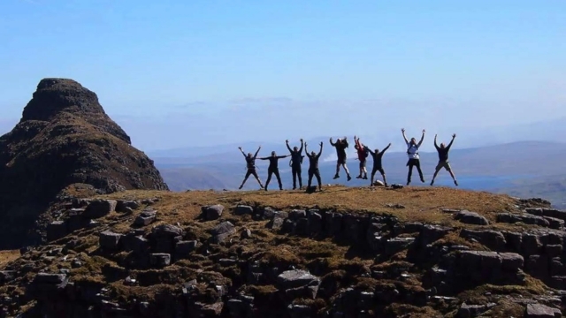  Conquisle la cima de las Tierras Altas de Escocia 