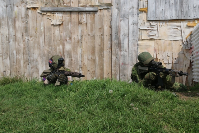  Esperando a los enemigos 