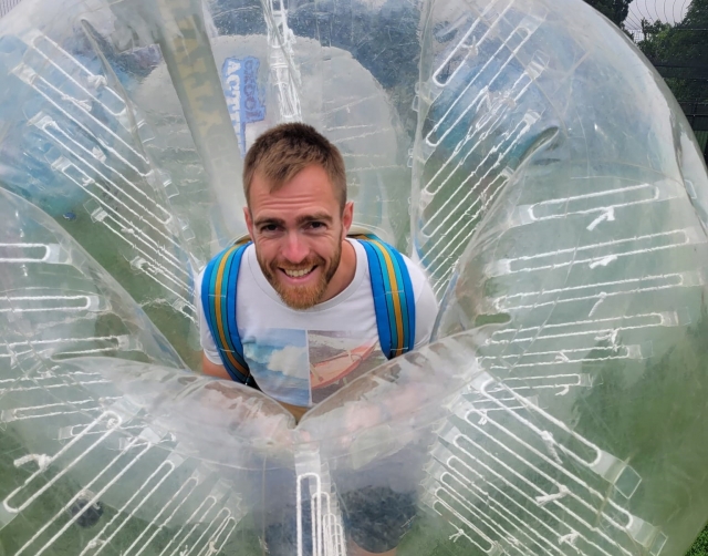 Zorbing es divertido y seguro 
