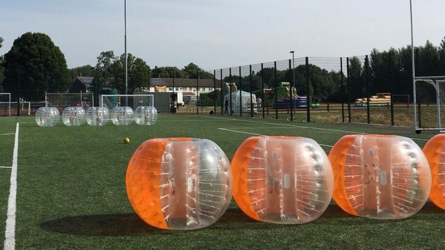  ¡Estas burbujas de fútbol le están esperando! 