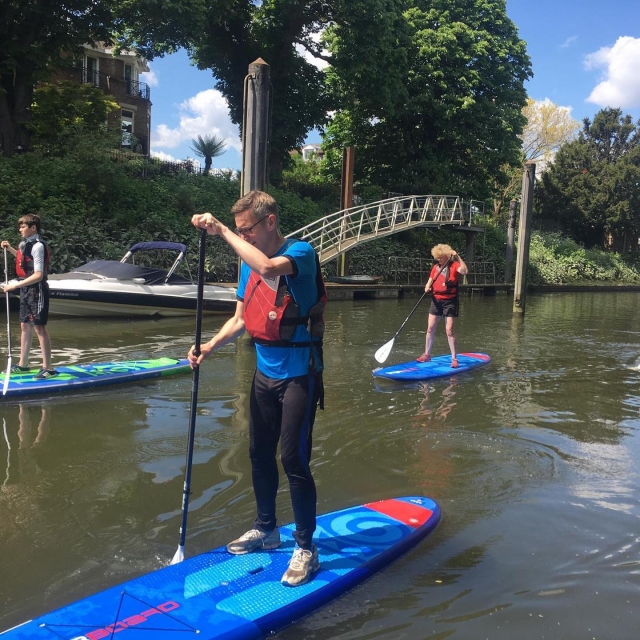  ¡Esperando más sesiones de SUP con Paddle Richmond 