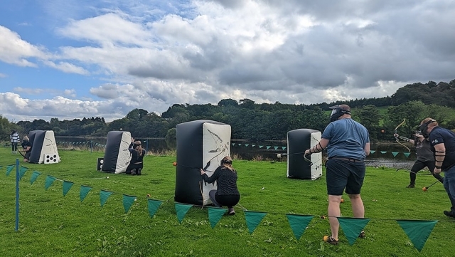  Jalo con arco de combale en Escocia 