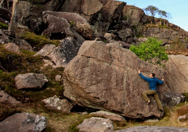 Sesión de prueba de búlder
