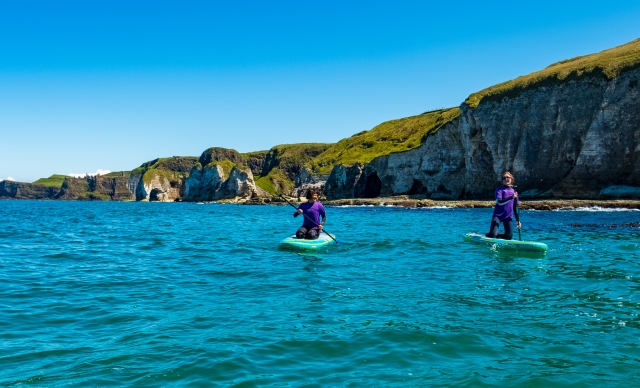  Tiempo de remo en Irlanda del Norle 