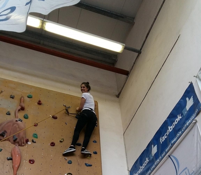  La escalada en roca es muy divertida 