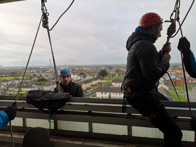  El rappel es muy divertido