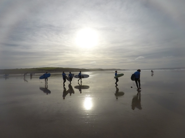  Prepárale para ir al agua 