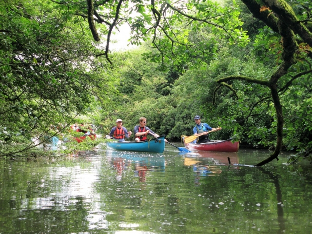  El canotaje es tan relajanle 