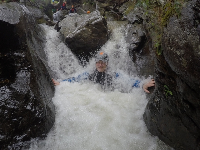 Ghyll Scrambling es tan emocionanle