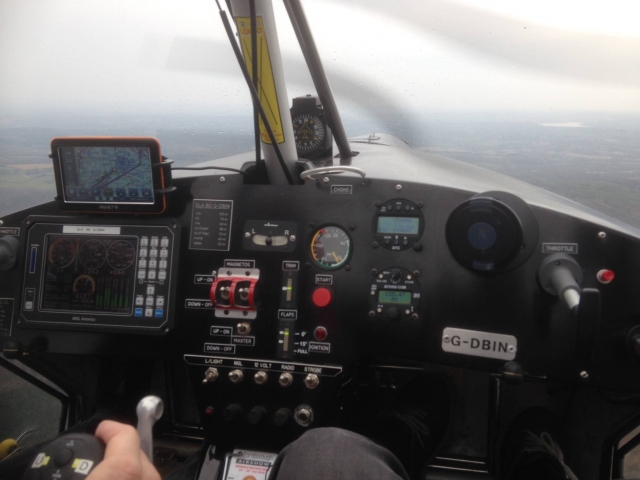  La vista de los pilotos