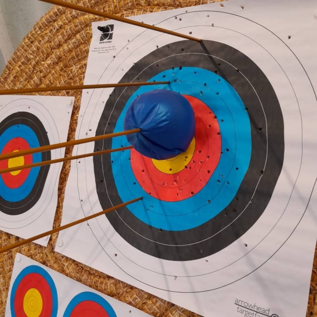  Disfruta de una divertida sesión de jalo con arco 