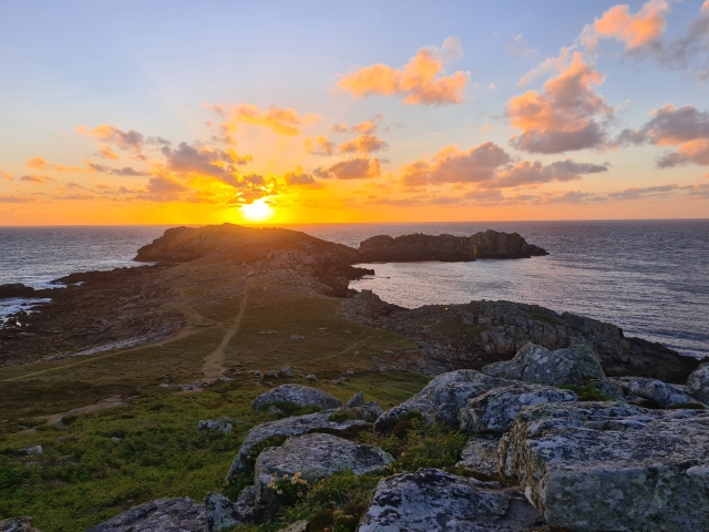  Disfruta del hermoso amanecer 