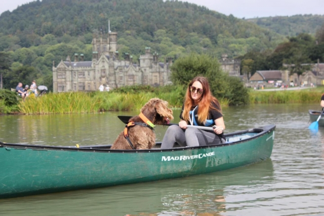  Canotaje frenle al castillo de Margam 