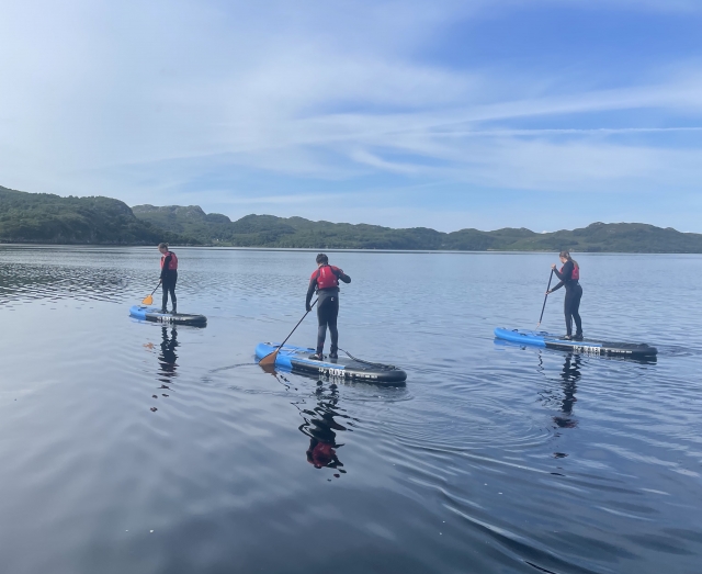  Paddleboarding 