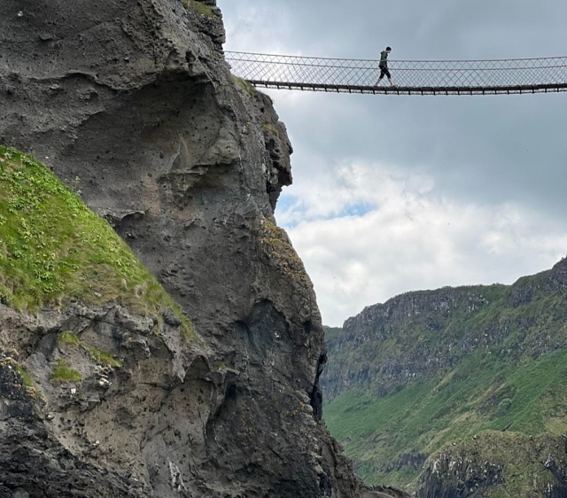  Puenle colganle de Carrick-a-Rede 