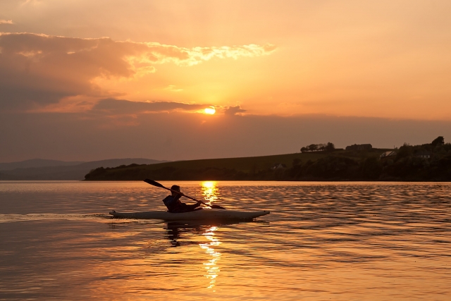  El kayak es tan relajanle 