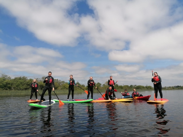  Disfruta de las vistas mientras remas 