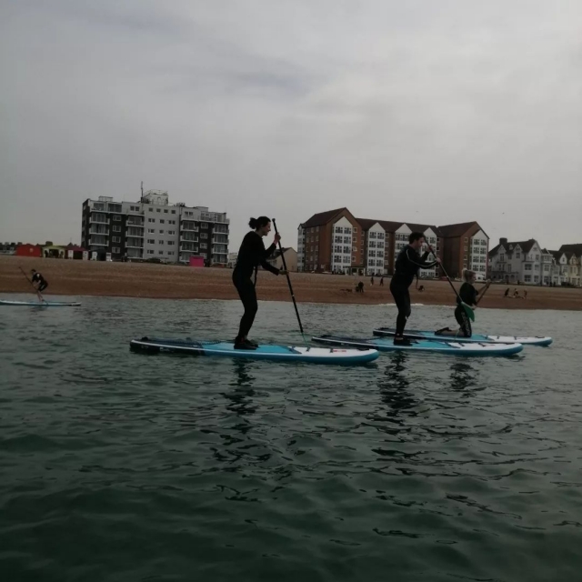  El paddle board es muy divertido