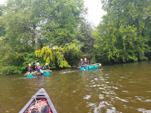  Divertida aventura de rafting 