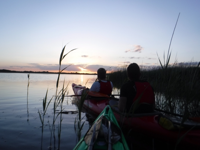  Kayak al atardecer 