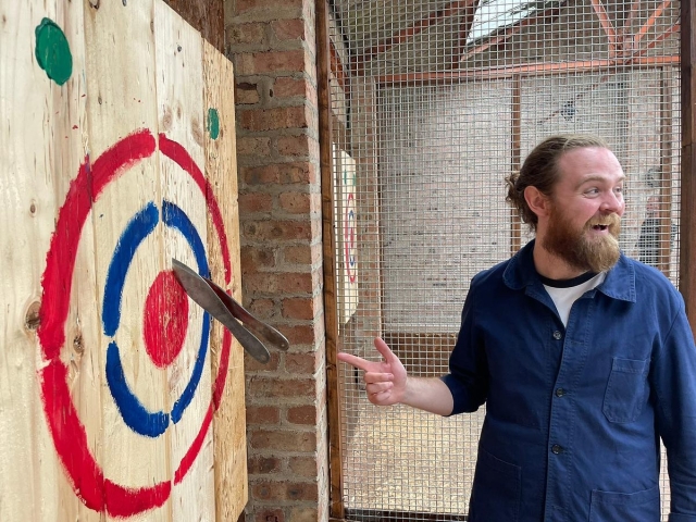  Lanzamiento de hachas en Irlanda del Norle 