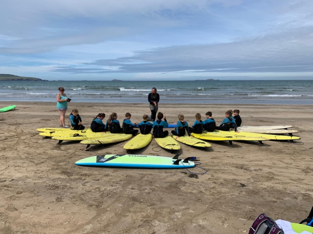 Aprendiendo a surfear 