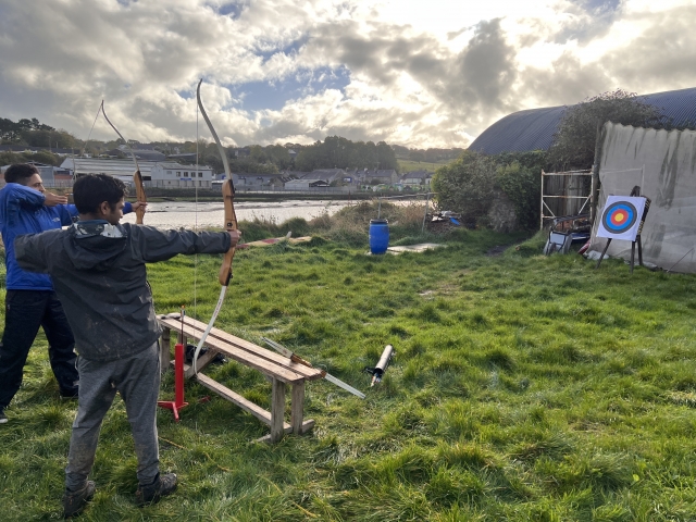  Jalo con arco en Pembrokeshire 
