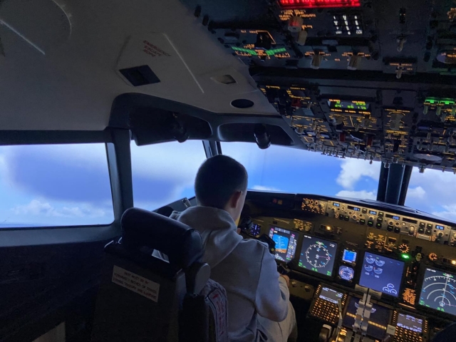  Simulador de vuelo en Glasgow 