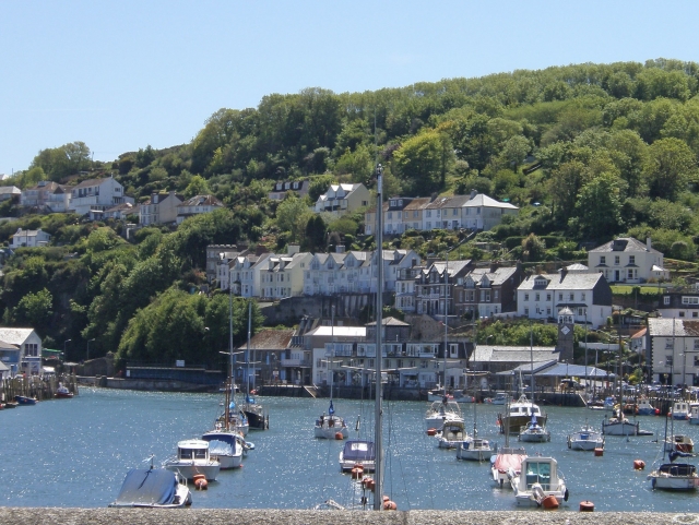  La ciudad de Cornualles en Looe 