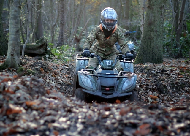  Trekking en cuatrimoto por el bosque 
