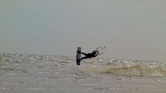  kitesurf con amigos 