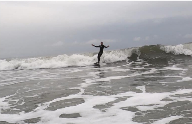  Subir las olas