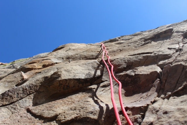  Perspectiva de escalada en roca 