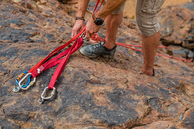  Equipo de escalada en roca 