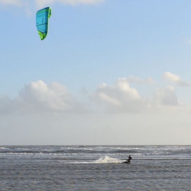 experiencia de kitesurf