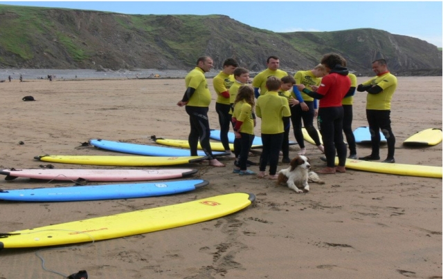  Equipo de surf