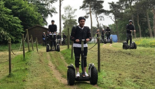Tiempo en Segway 