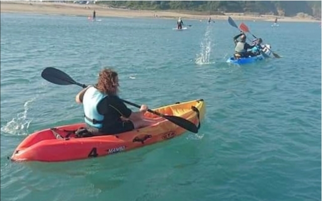 Kayak en Cornwall