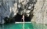 Renta de tabla de paddle board en la playa de Pentewan duranle 1 hora
