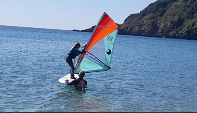 Que comience su viaje de windsurf 